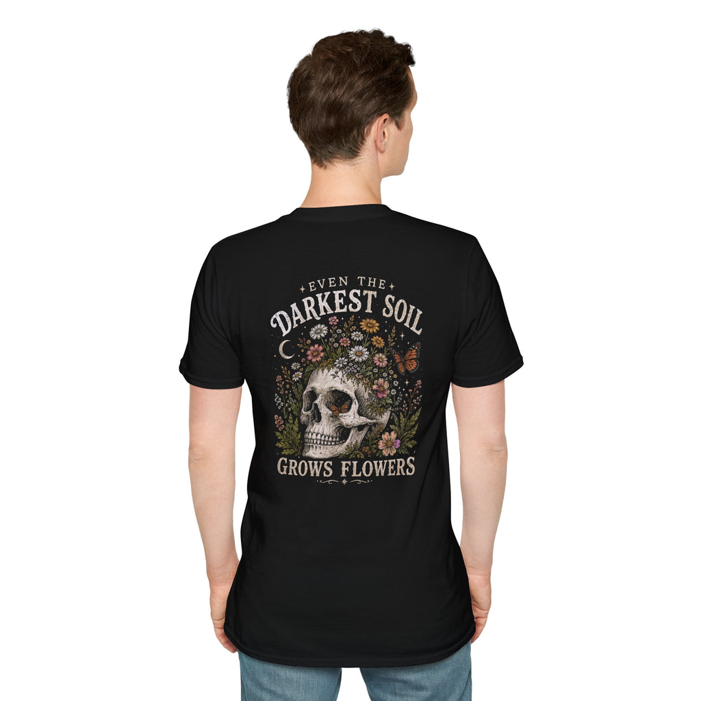 Floral Skull T-Shirt