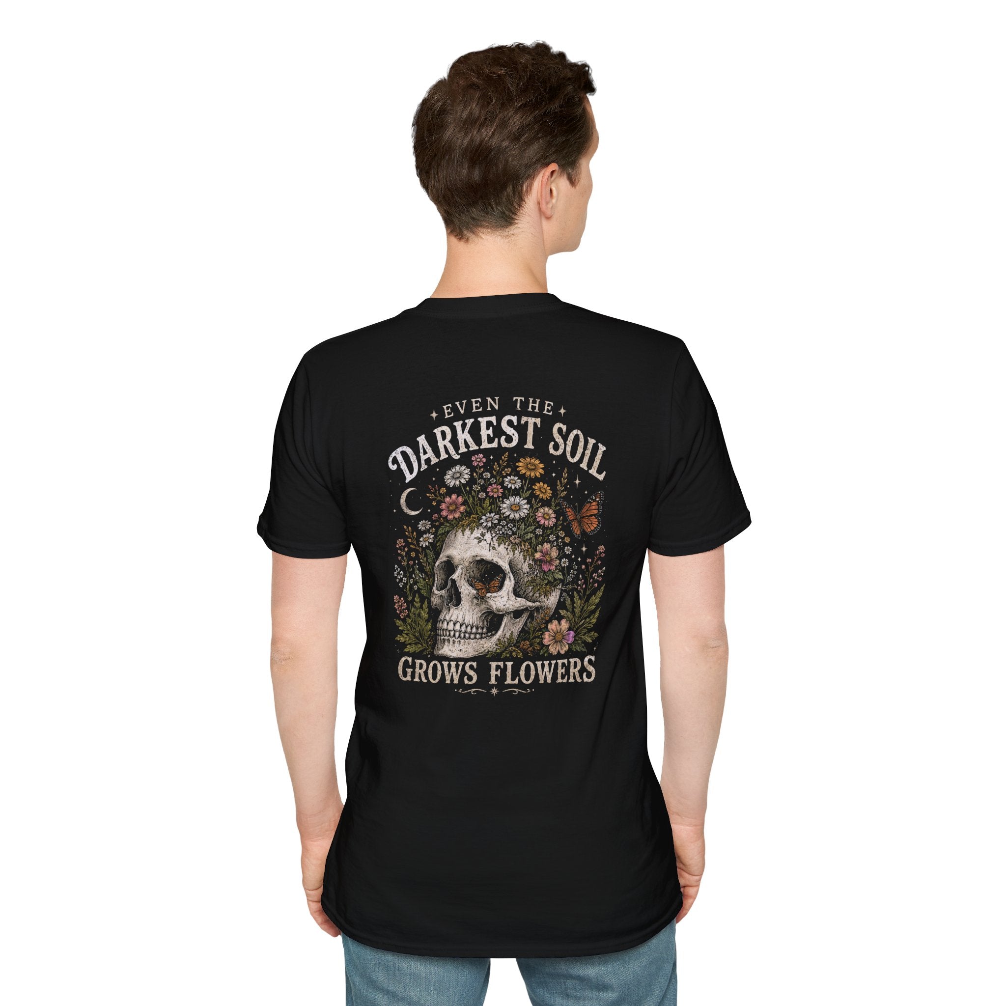Floral Skull T-Shirt