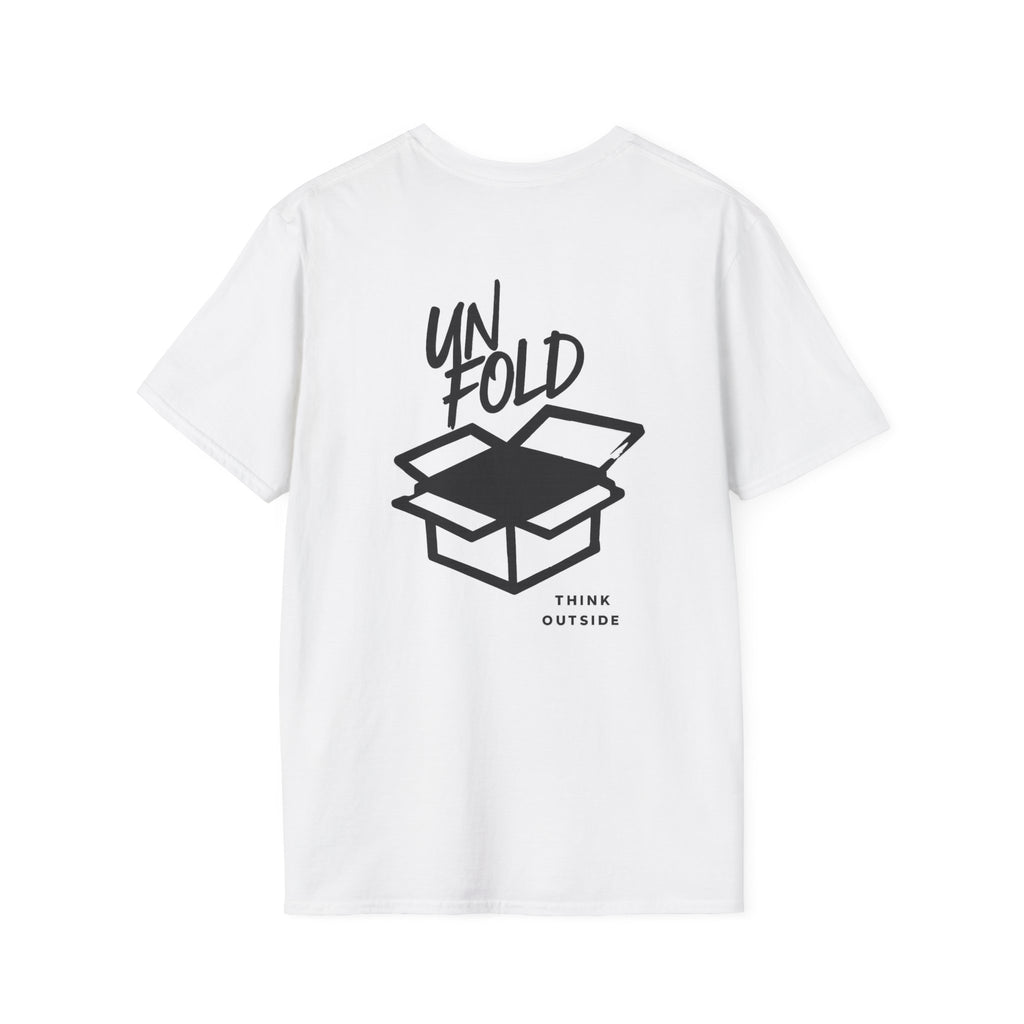 Think Outside the Box T-Shirt — Unfold the Box Graphic Tee