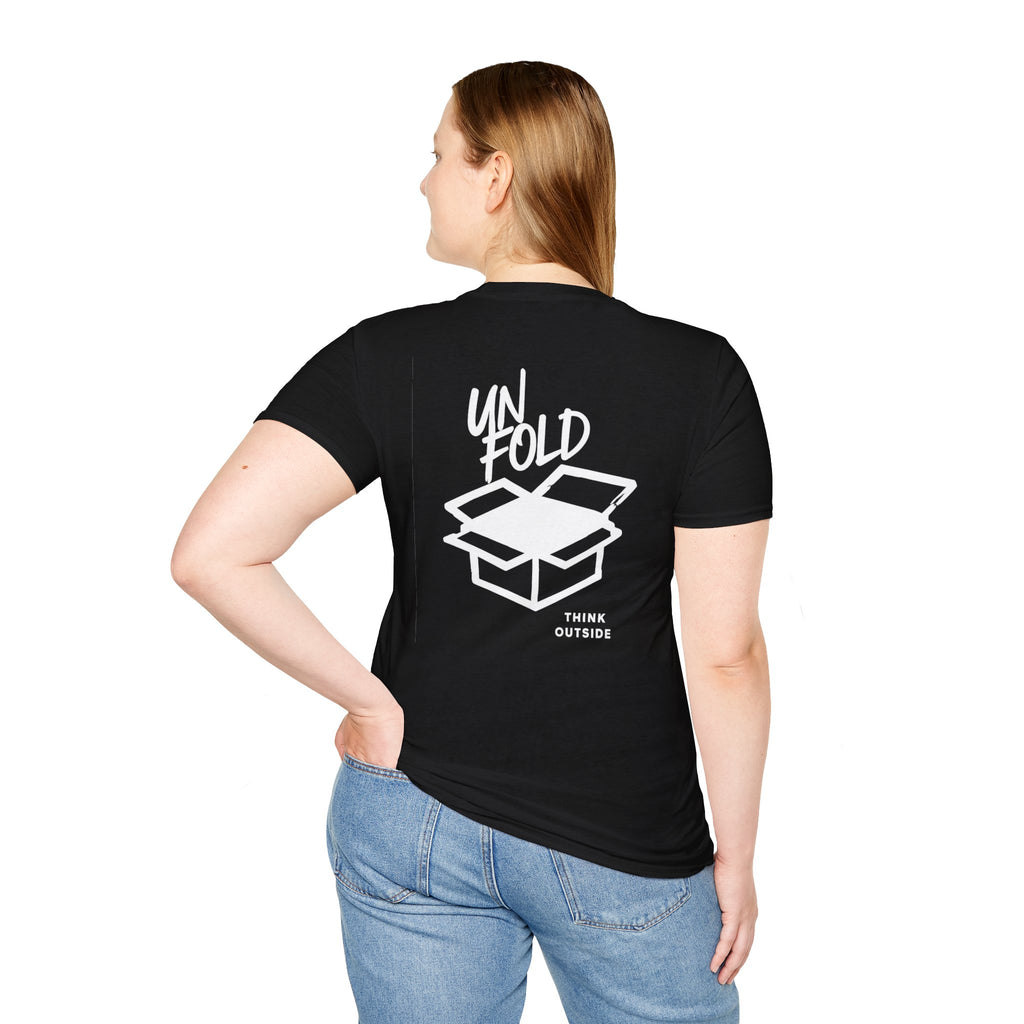 Think Outside the Box T-Shirt — Unfold the Box Graphic Tee