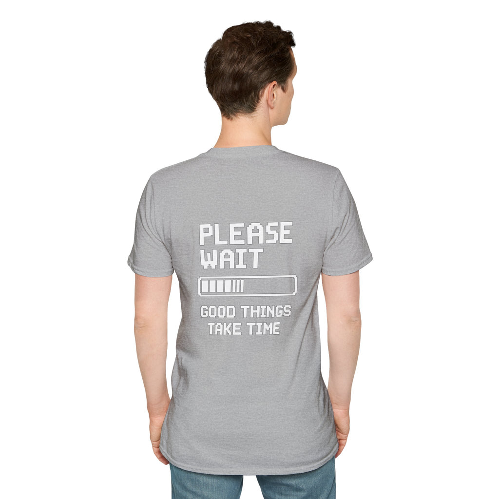 Loading Life T‑Shirt — Minimal Progress Bar Graphic Tee