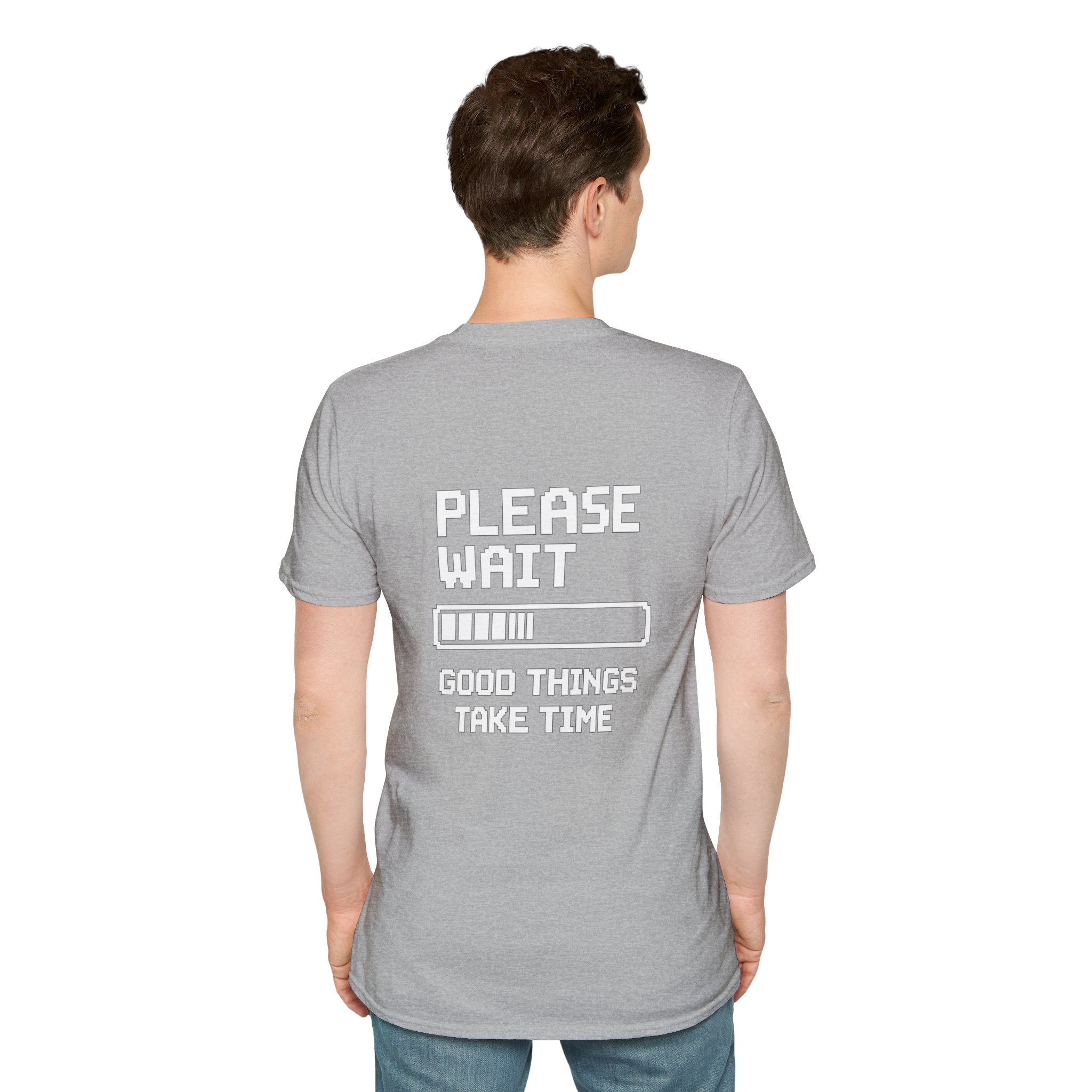 Loading Life T‑Shirt — Minimal Progress Bar Graphic Tee