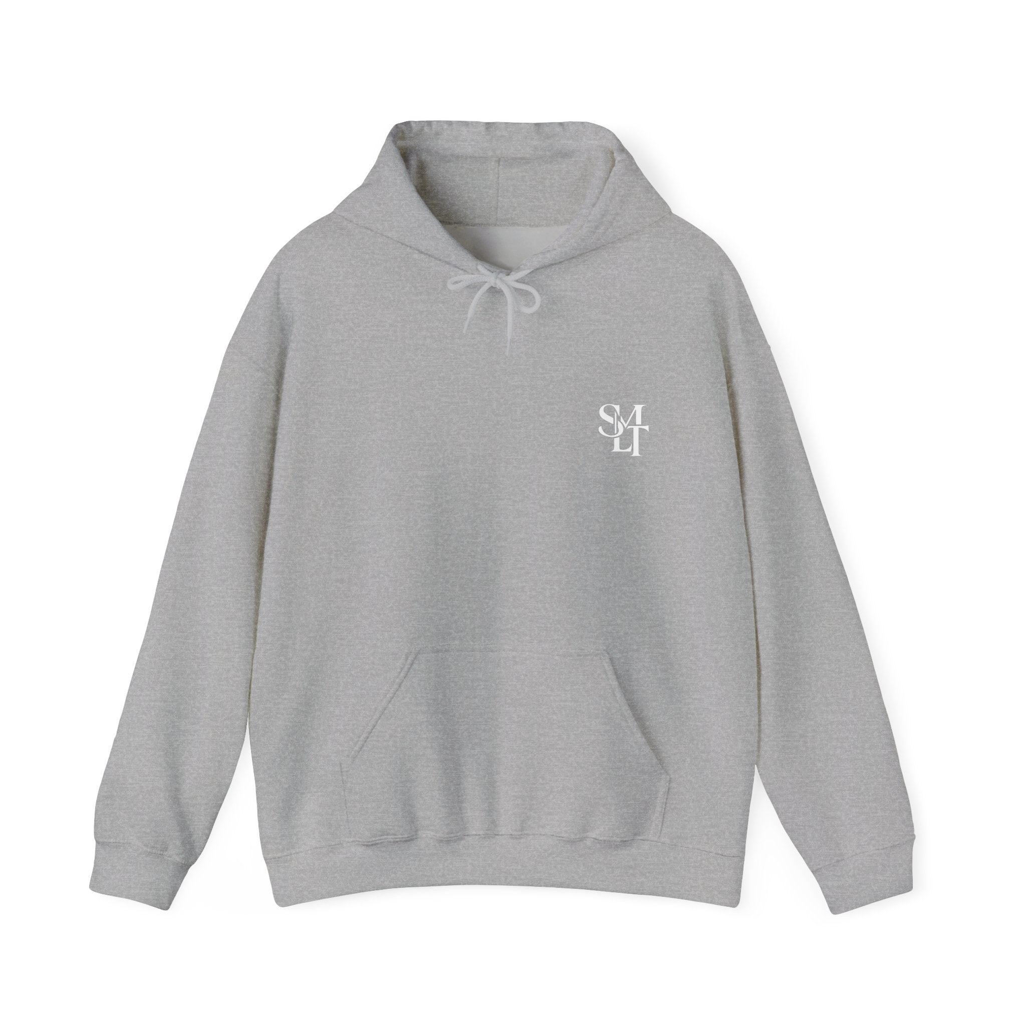 Hoodie — UNFOLD Box Graphic Pullover (Minimal Logo)