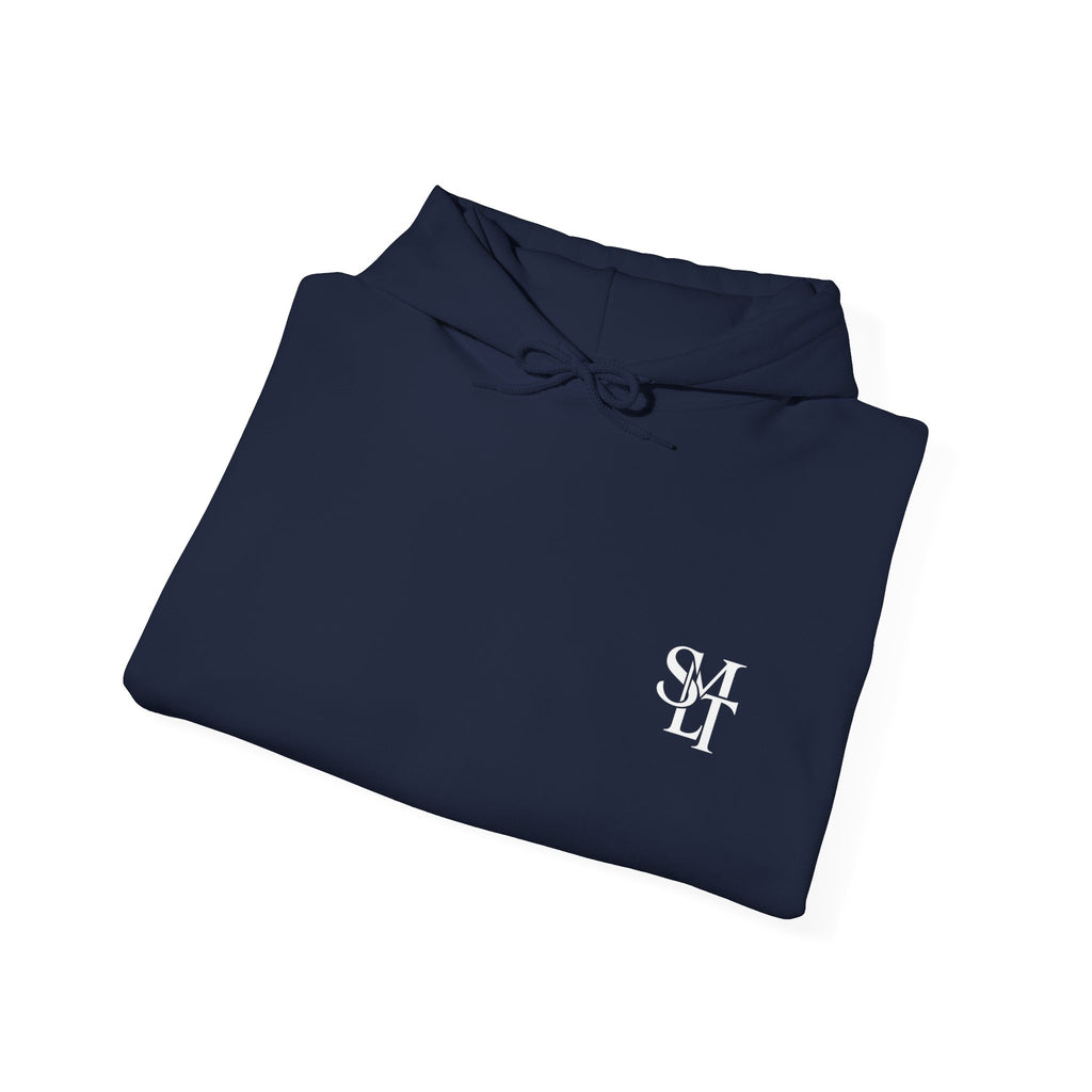 Hoodie — Minimal 'Think Outside The Box' Abstract Logo Pullover