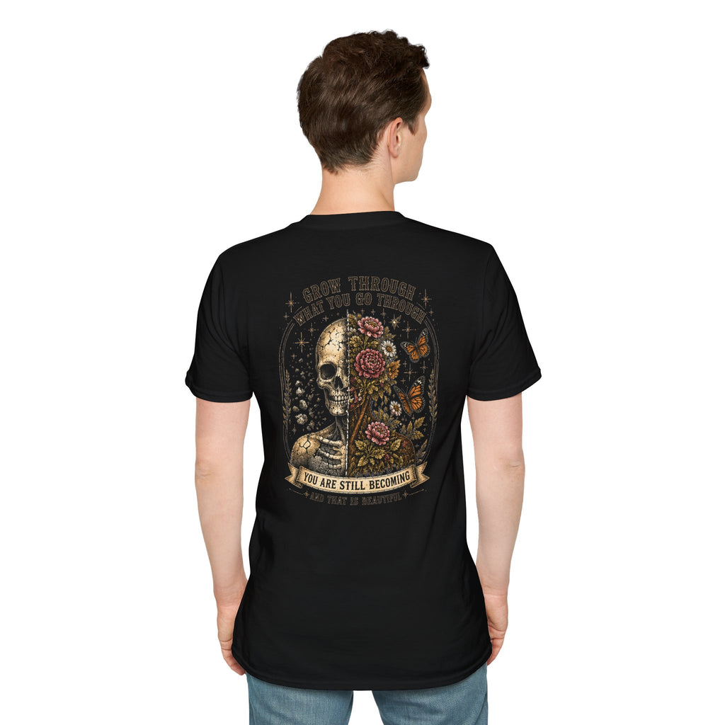 Skull Grow Through T-Shirt