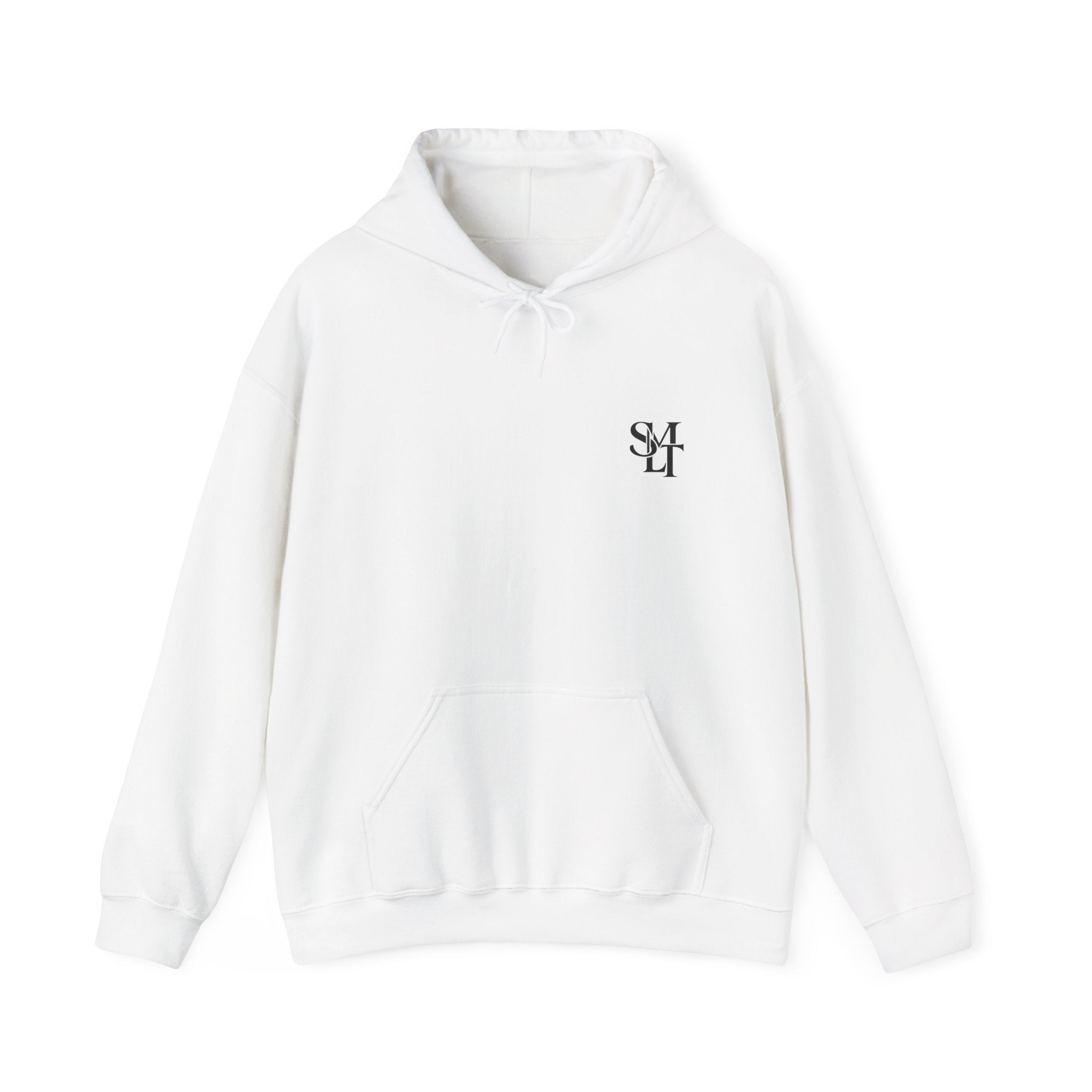 Hoodie — UNFOLD Box Graphic Pullover (Minimal Logo)