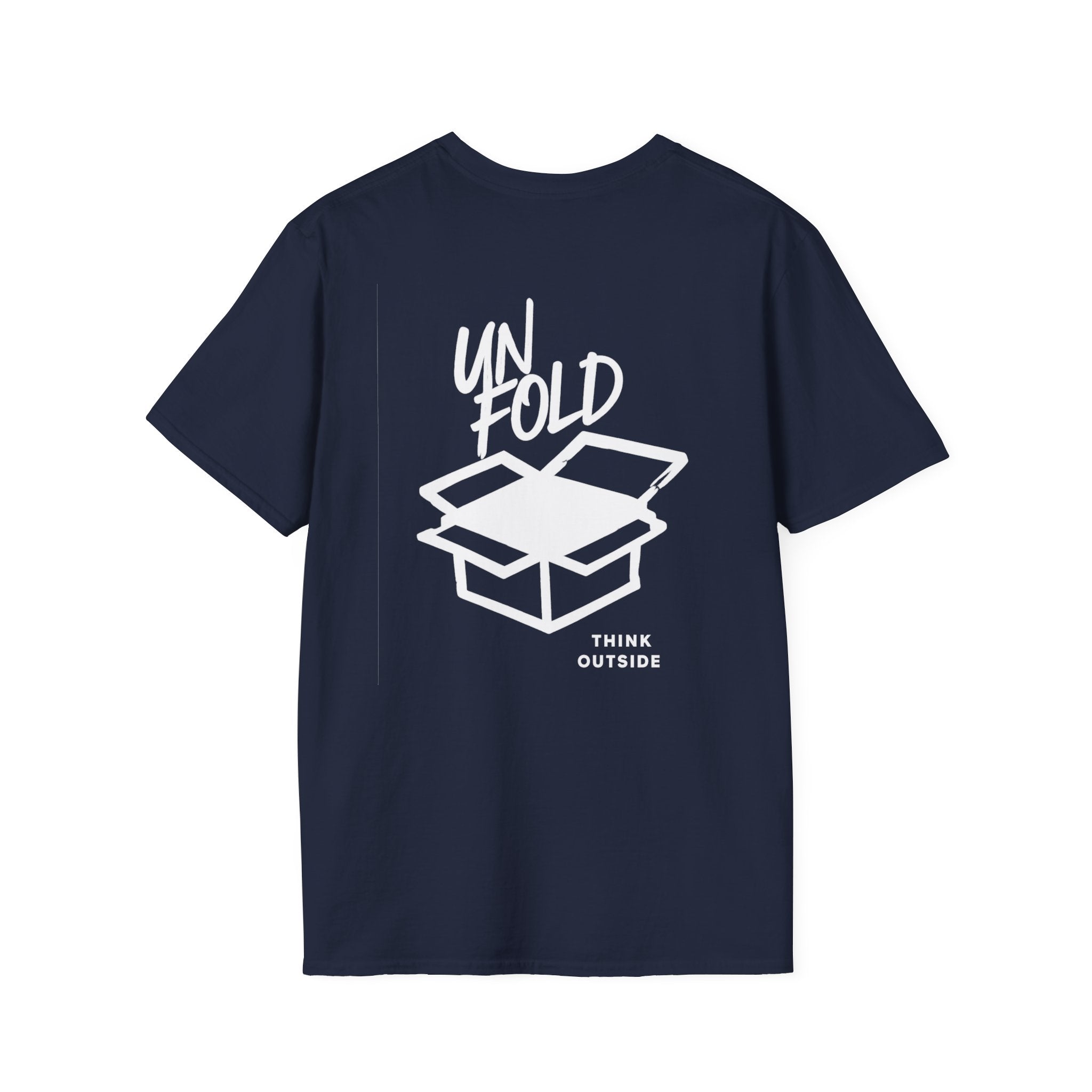 Think Outside the Box T-Shirt — Unfold the Box Graphic Tee