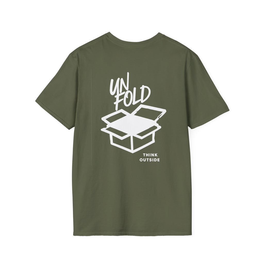 Think Outside the Box T-Shirt — Unfold the Box Graphic Tee