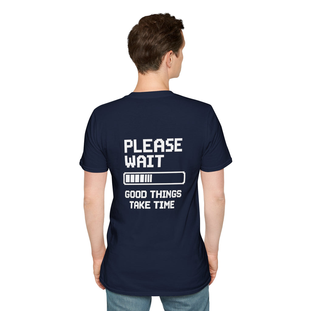Loading Life T‑Shirt — Minimal Progress Bar Graphic Tee