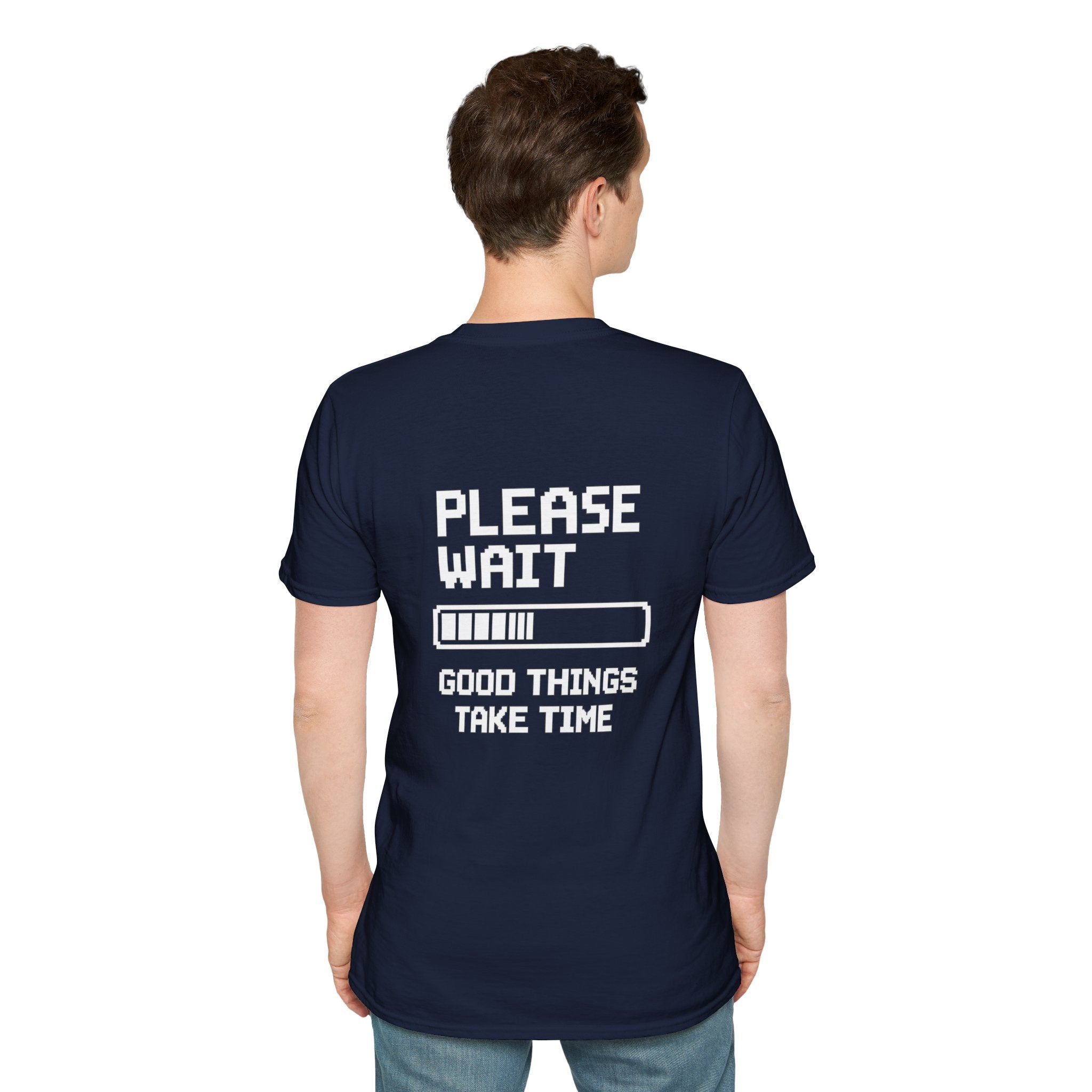 Loading Life T‑Shirt — Minimal Progress Bar Graphic Tee