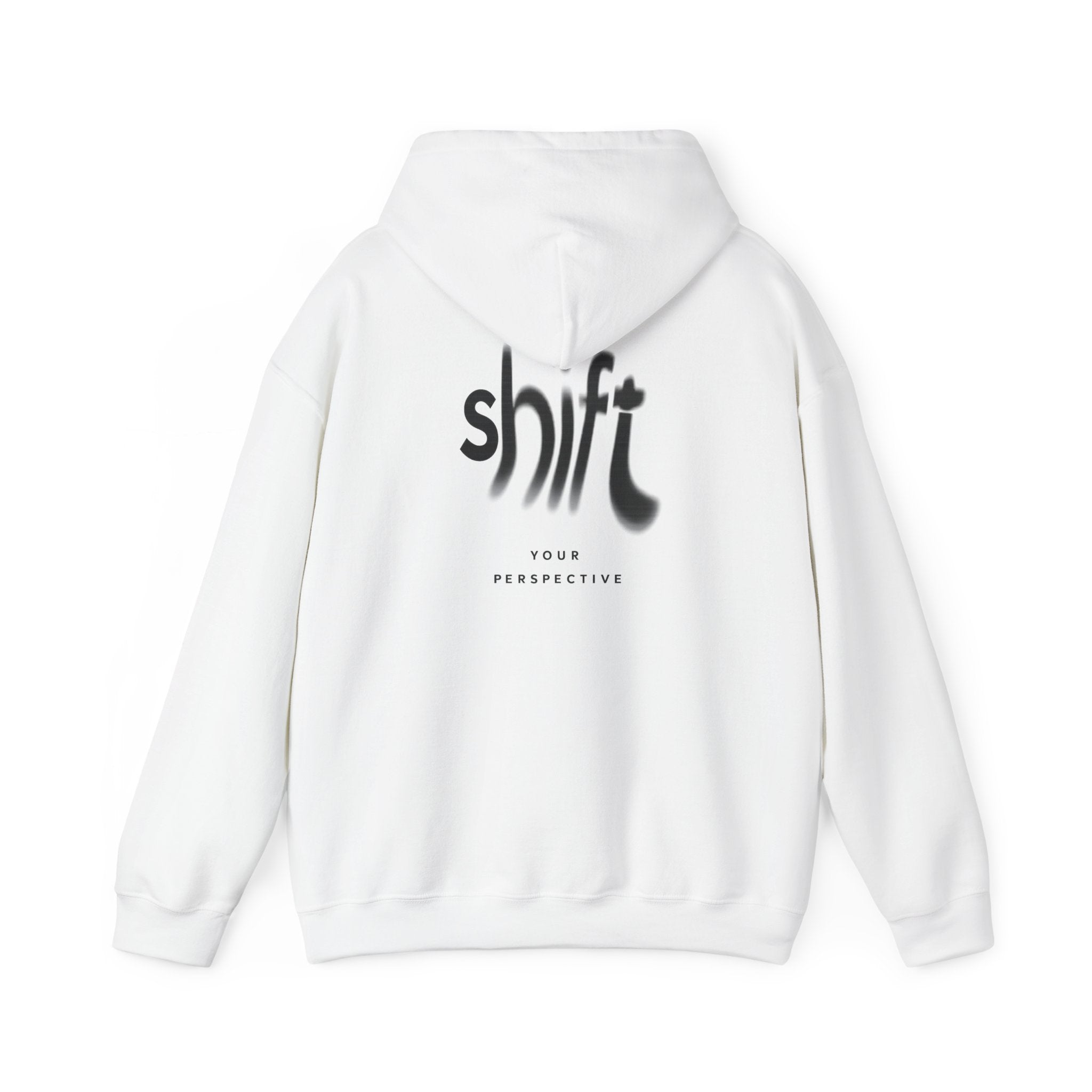 Hoodie — "Shift Your Perspective" Minimal Logo Pullover