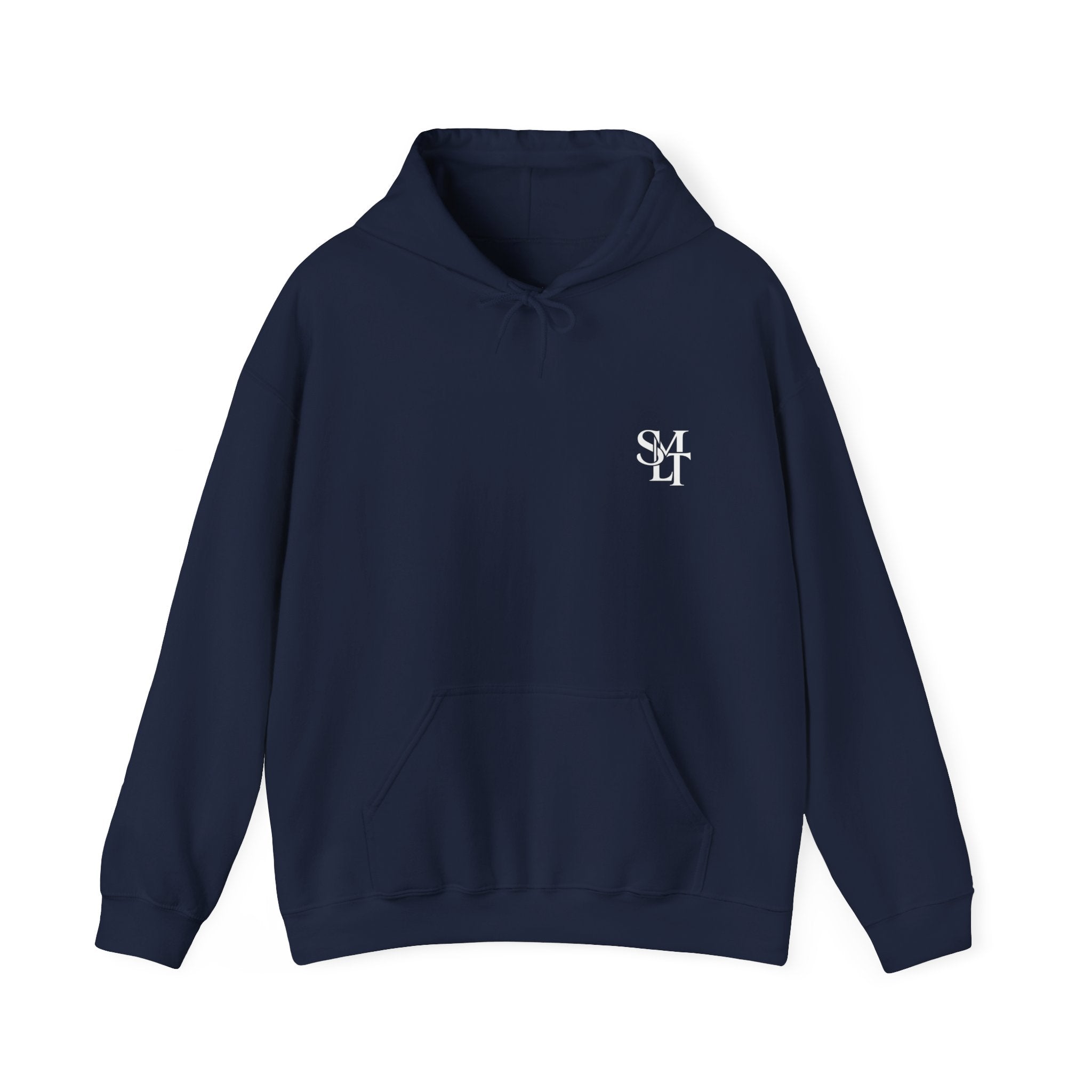 Hoodie — Minimal 'Think Outside The Box' Abstract Logo Pullover