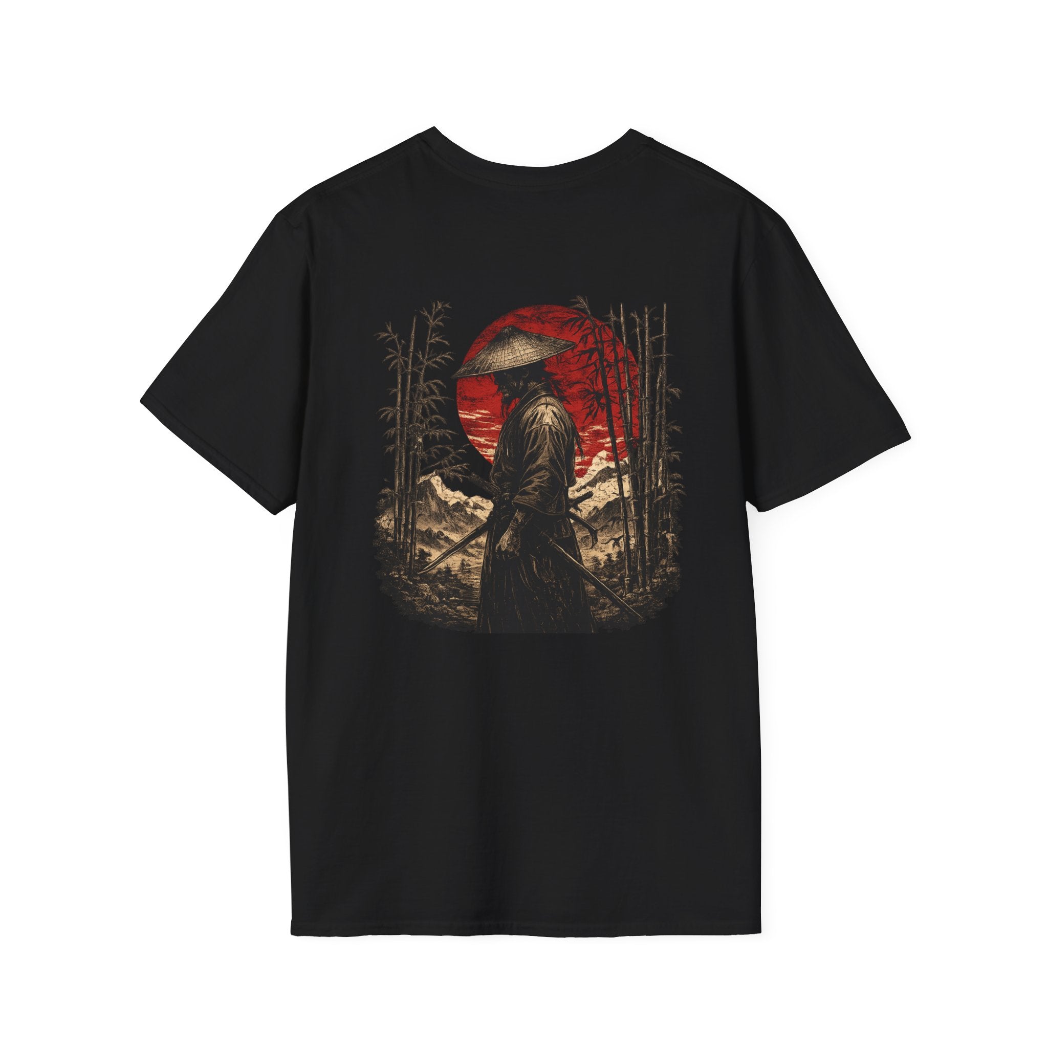 Samurai Side-View Ninja T-Shirt