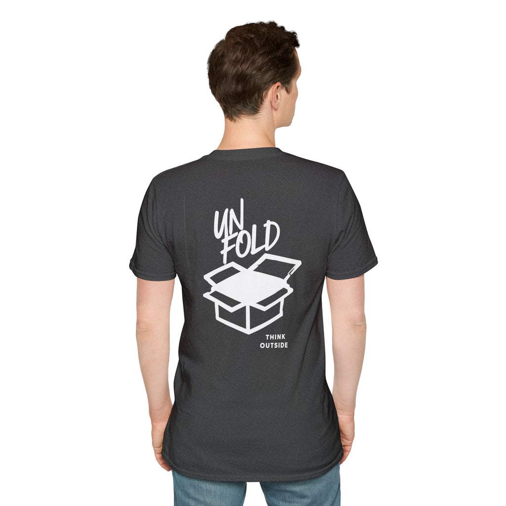 Think Outside the Box T-Shirt — Unfold the Box Graphic Tee