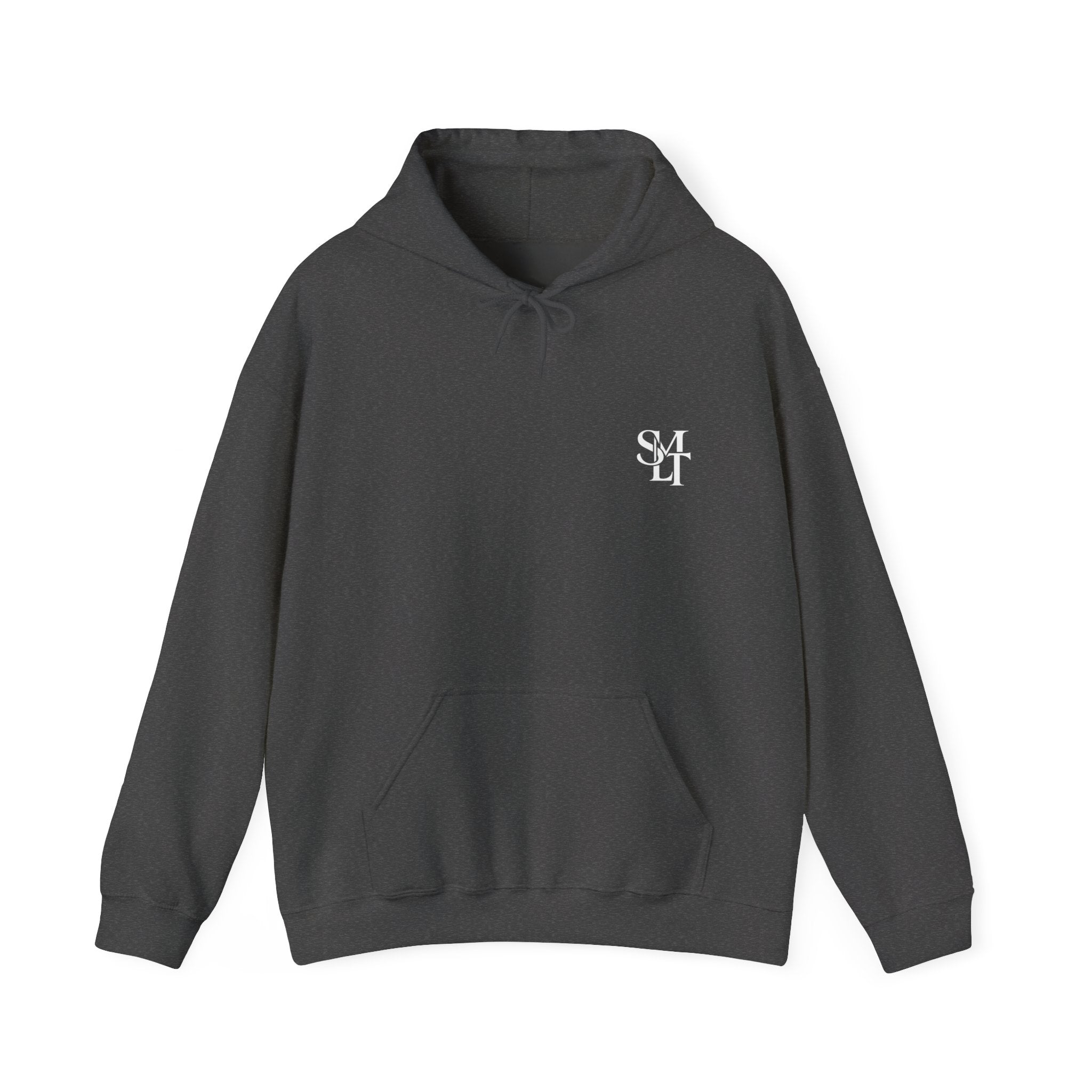 Hoodie — Minimal 'Think Outside The Box' Abstract Logo Pullover