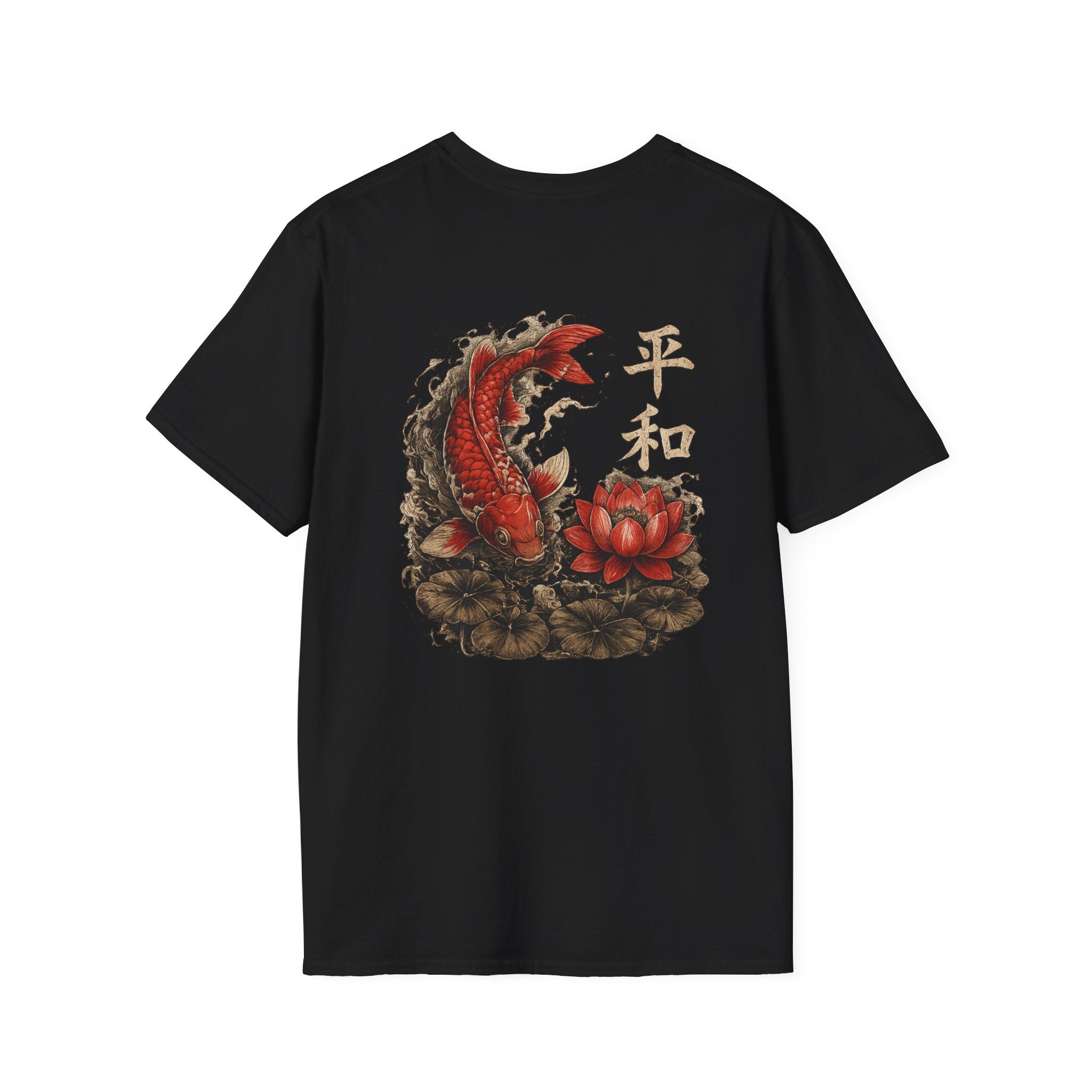 Koi Fish & Lotus T-Shirt