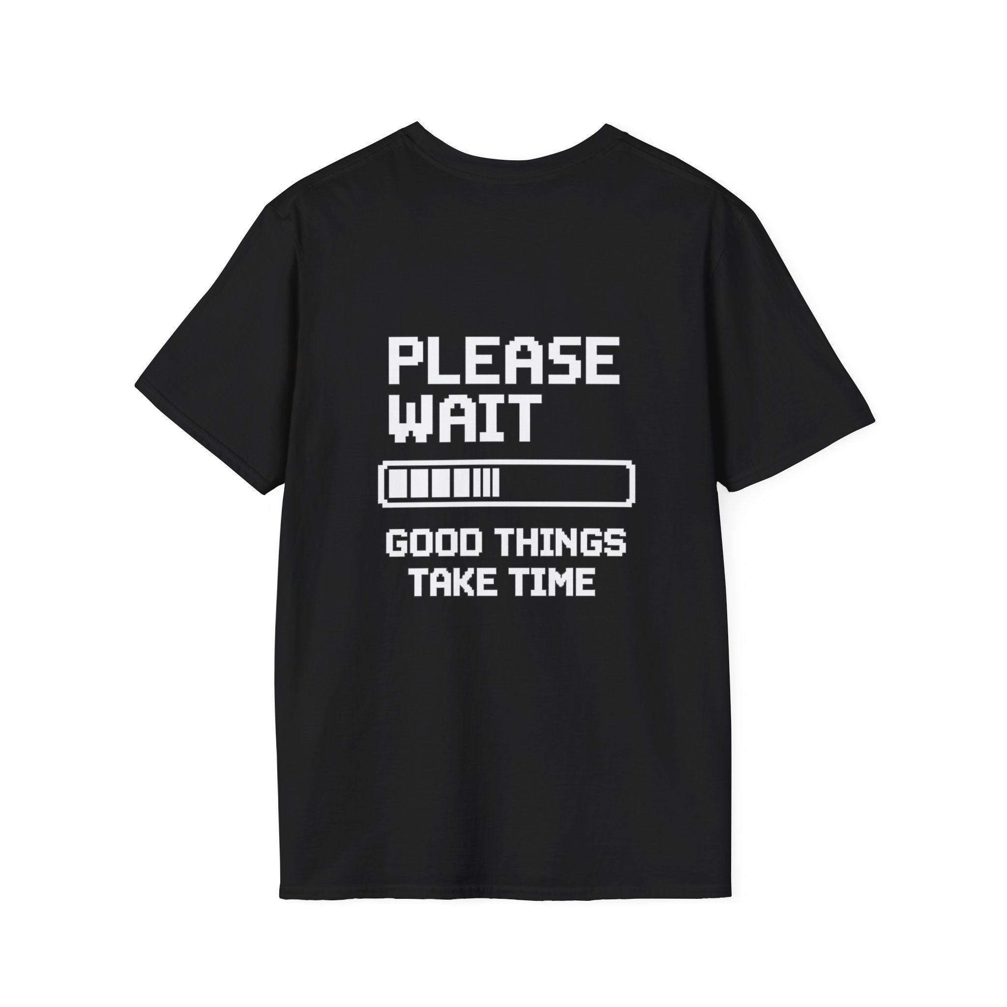 Loading Life T‑Shirt — Minimal Progress Bar Graphic Tee