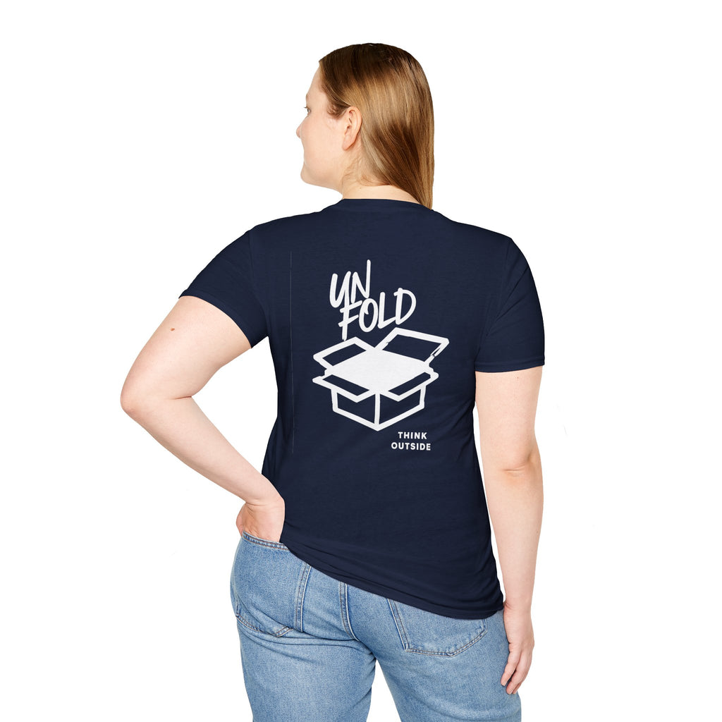 Think Outside the Box T-Shirt — Unfold the Box Graphic Tee