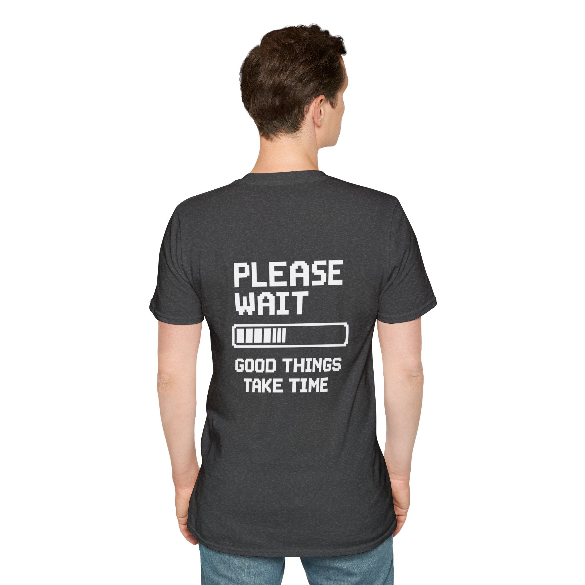 Loading Life T‑Shirt — Minimal Progress Bar Graphic Tee