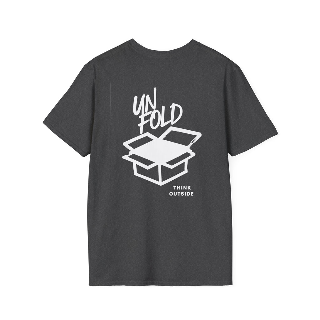 Think Outside the Box T-Shirt — Unfold the Box Graphic Tee