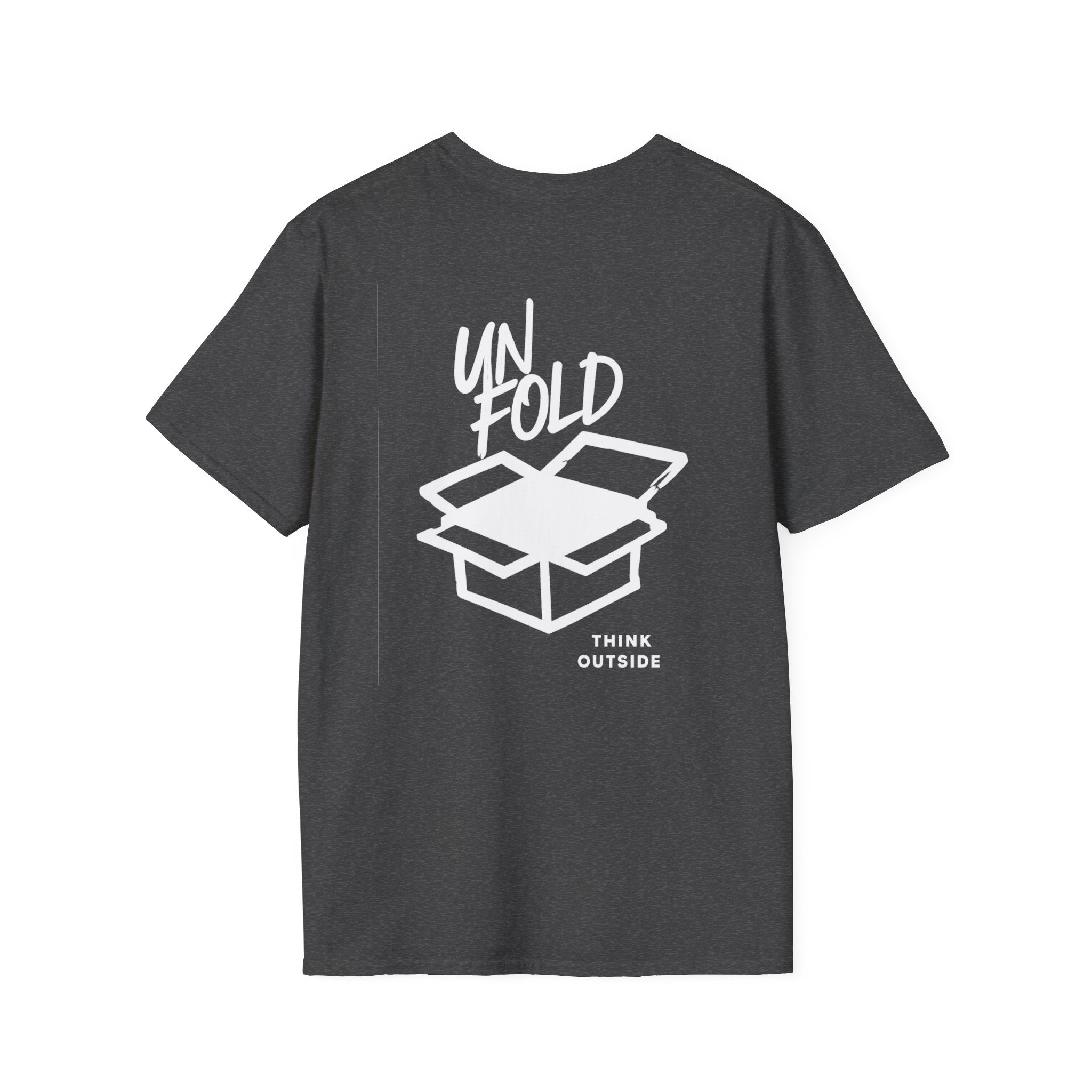 Think Outside the Box T-Shirt — Unfold the Box Graphic Tee