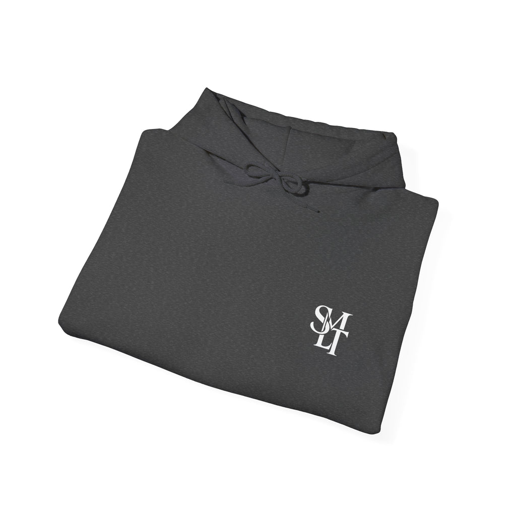 Hoodie — Minimal 'Think Outside The Box' Abstract Logo Pullover