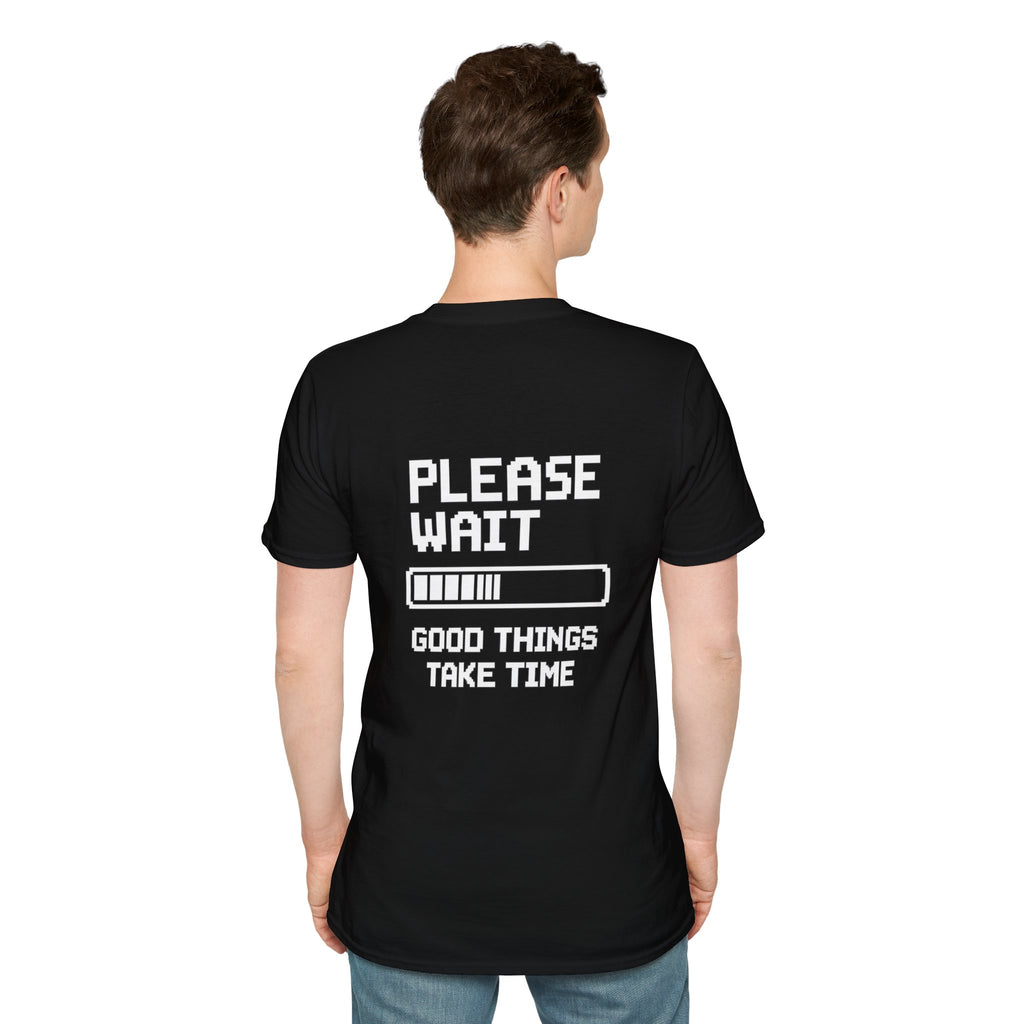 Loading Life T‑Shirt — Minimal Progress Bar Graphic Tee