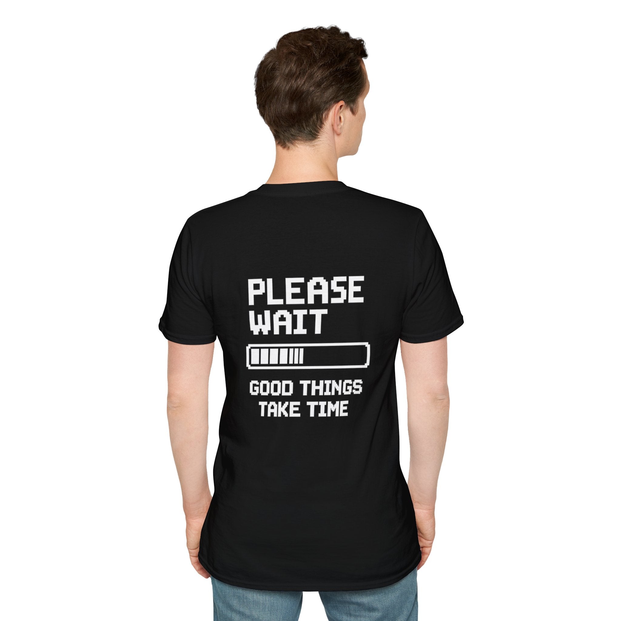 Loading Life T‑Shirt — Minimal Progress Bar Graphic Tee