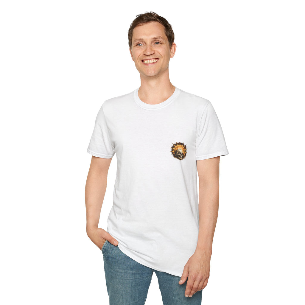 One Day at a time Skull Pocket T-Shirt