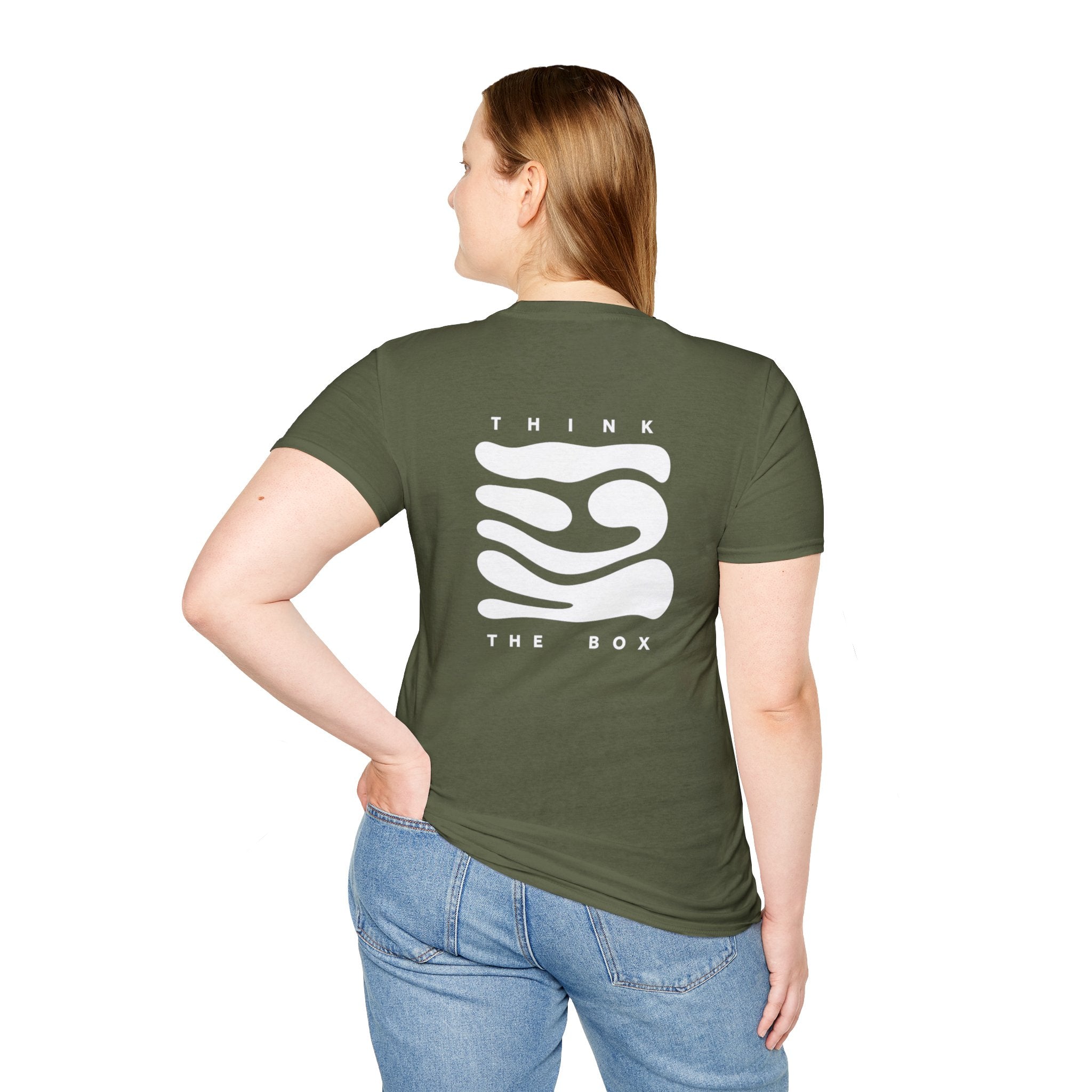 Think Outside the Box T-Shirt — Inspirational Graphic Tee