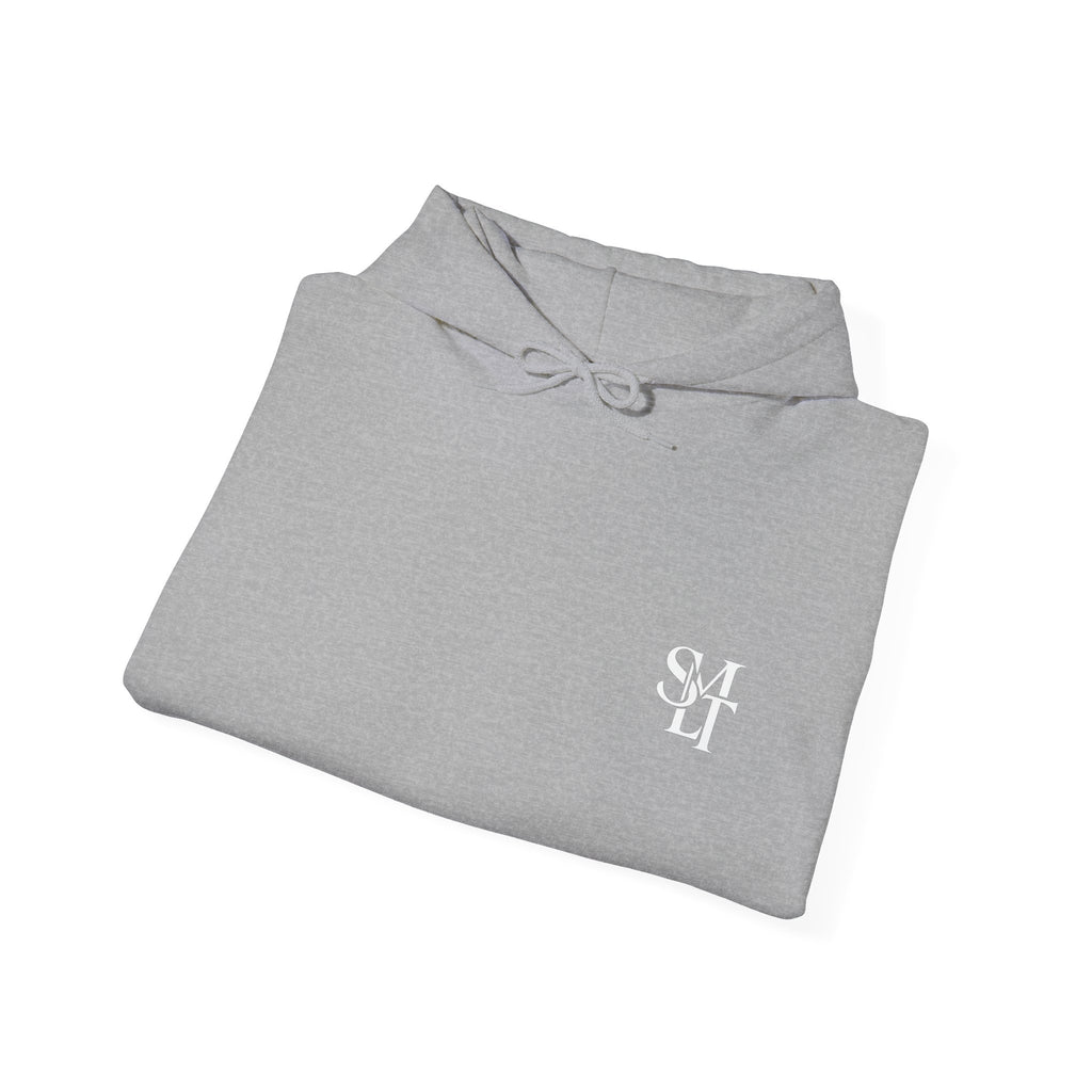 Hoodie — Minimal 'Think Outside The Box' Abstract Logo Pullover