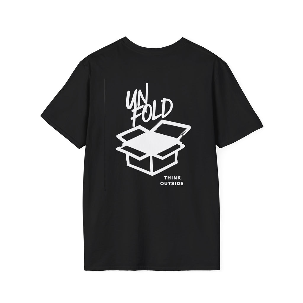 Think Outside the Box T-Shirt — Unfold the Box Graphic Tee