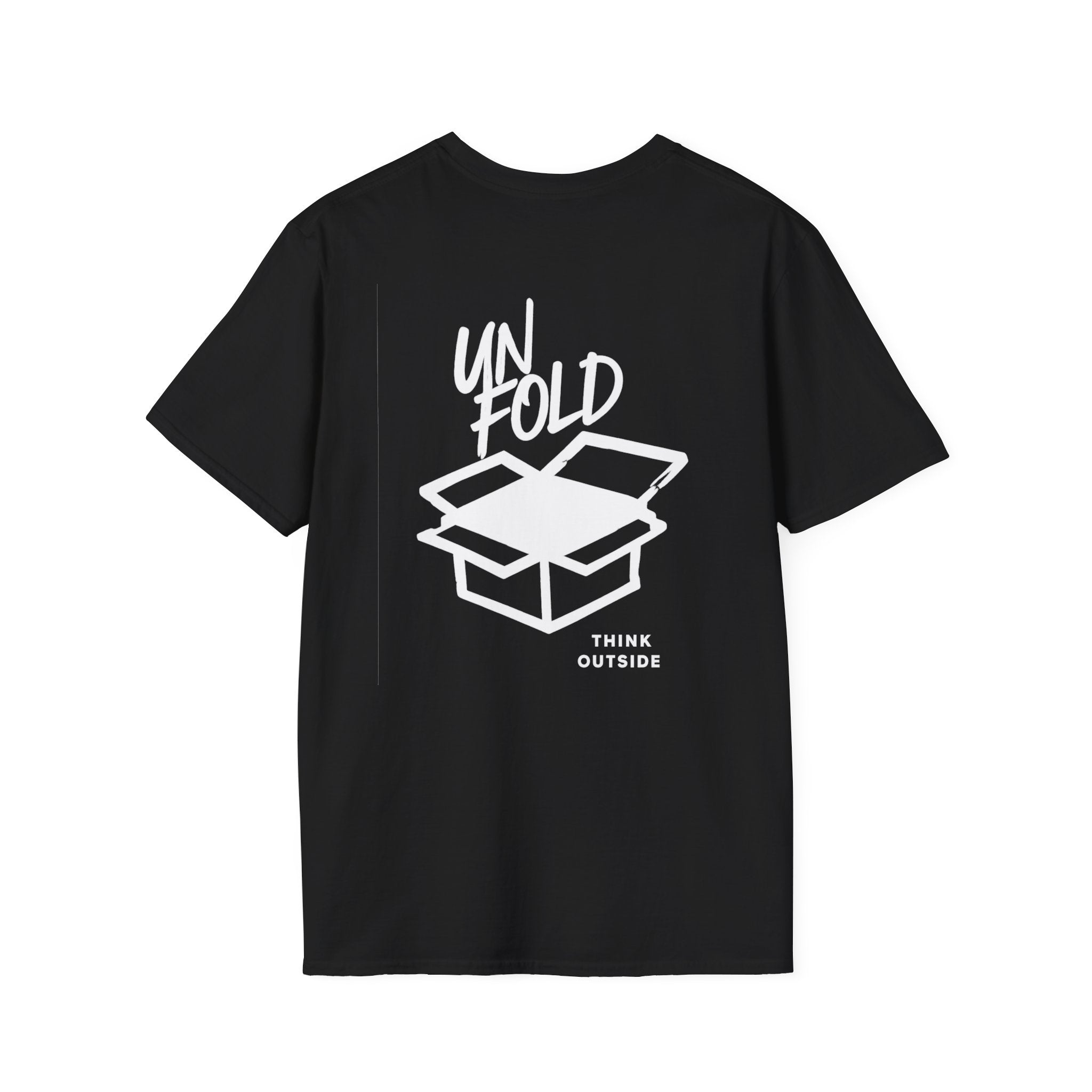 Think Outside the Box T-Shirt — Unfold the Box Graphic Tee
