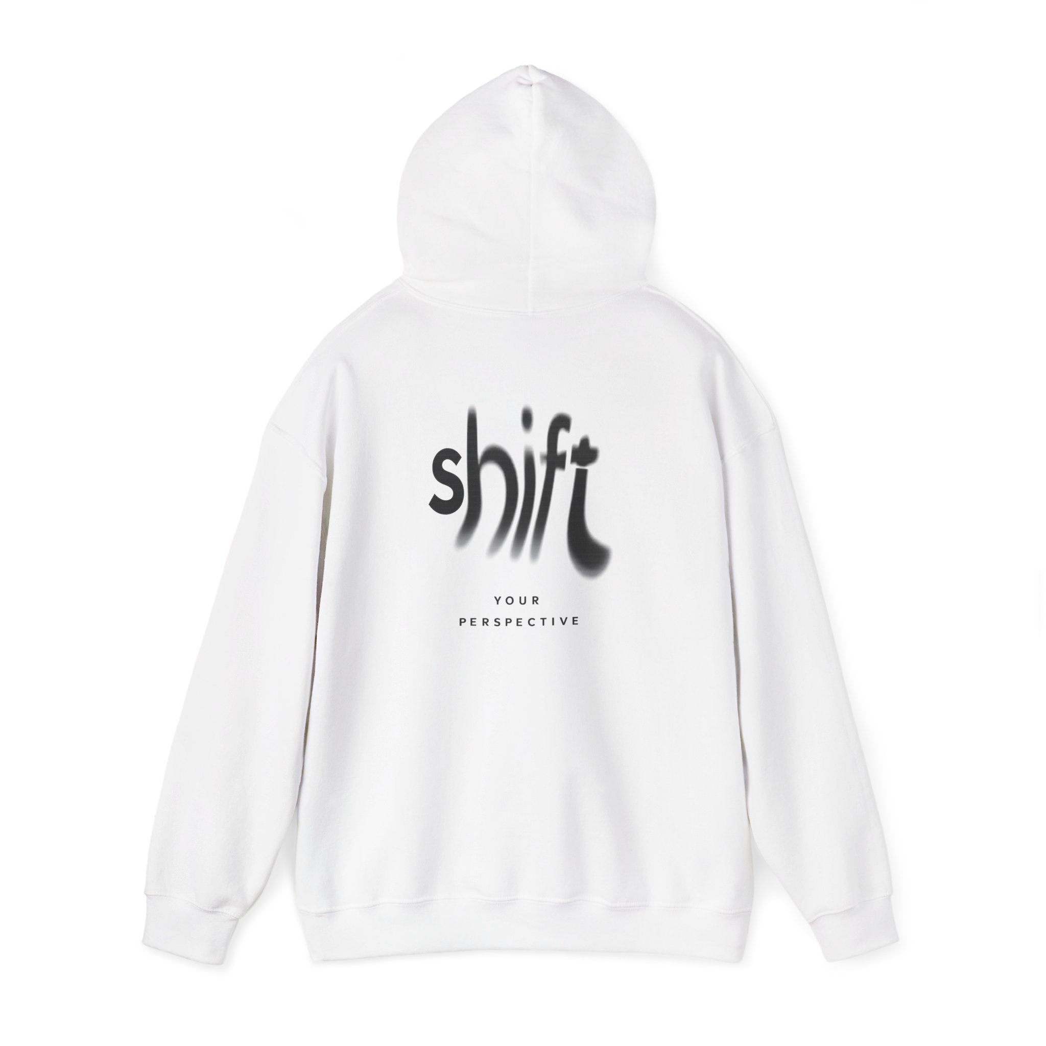 Hoodie — "Shift Your Perspective" Minimal Logo Pullover