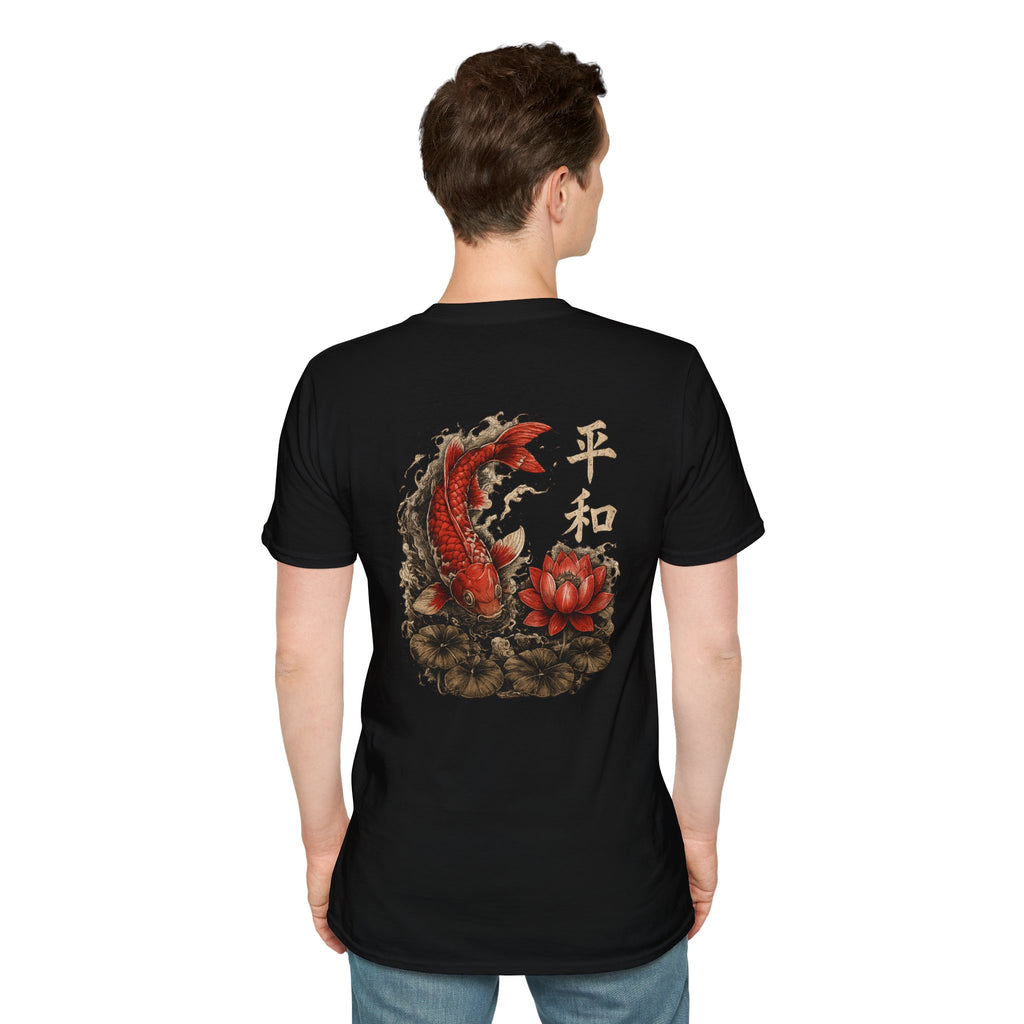 Koi Fish & Lotus T-Shirt