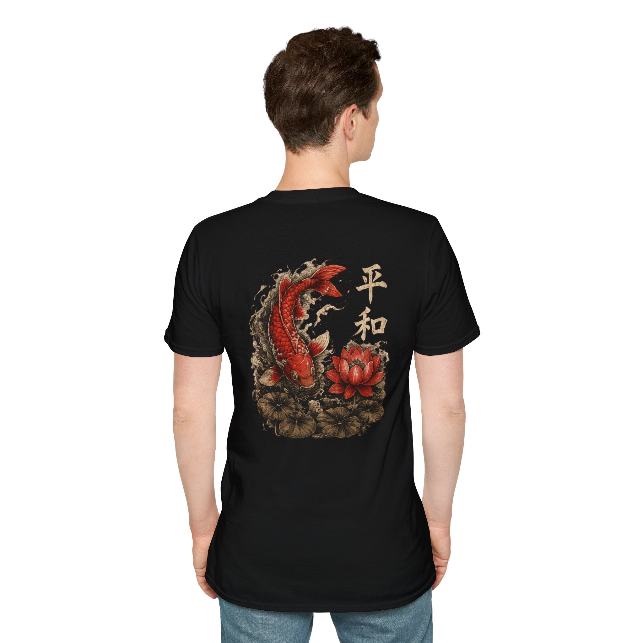 Koi Fish & Lotus T-Shirt